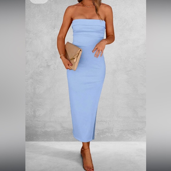 Bodycon Maxi Tube Dress - Picture 1 of 5